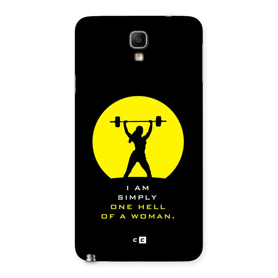 Hell Women Back Case for Galaxy Note 3 Neo