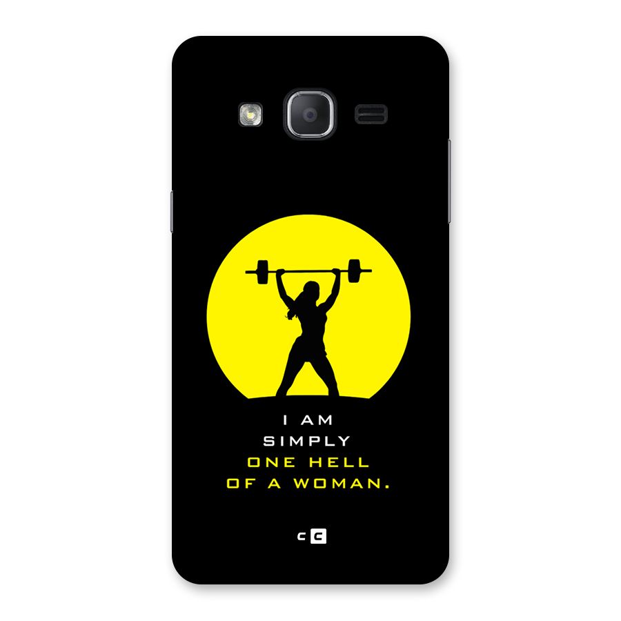 Hell Women Back Case for Galaxy On7 2015