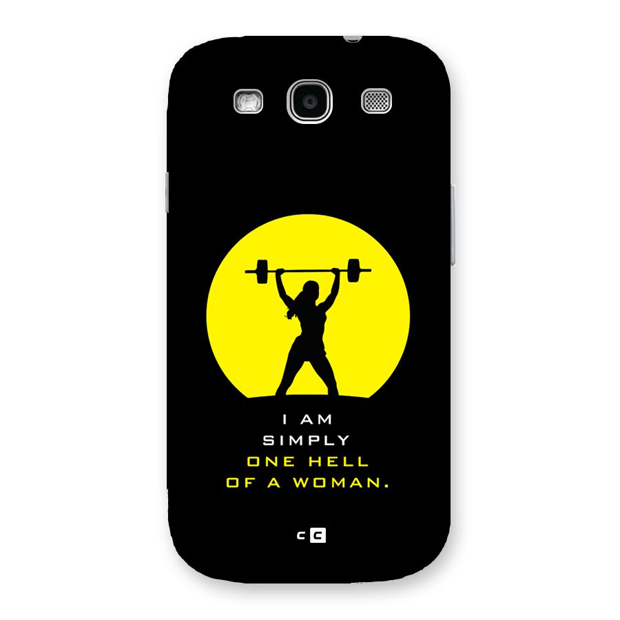 Hell Women Back Case for Galaxy S3