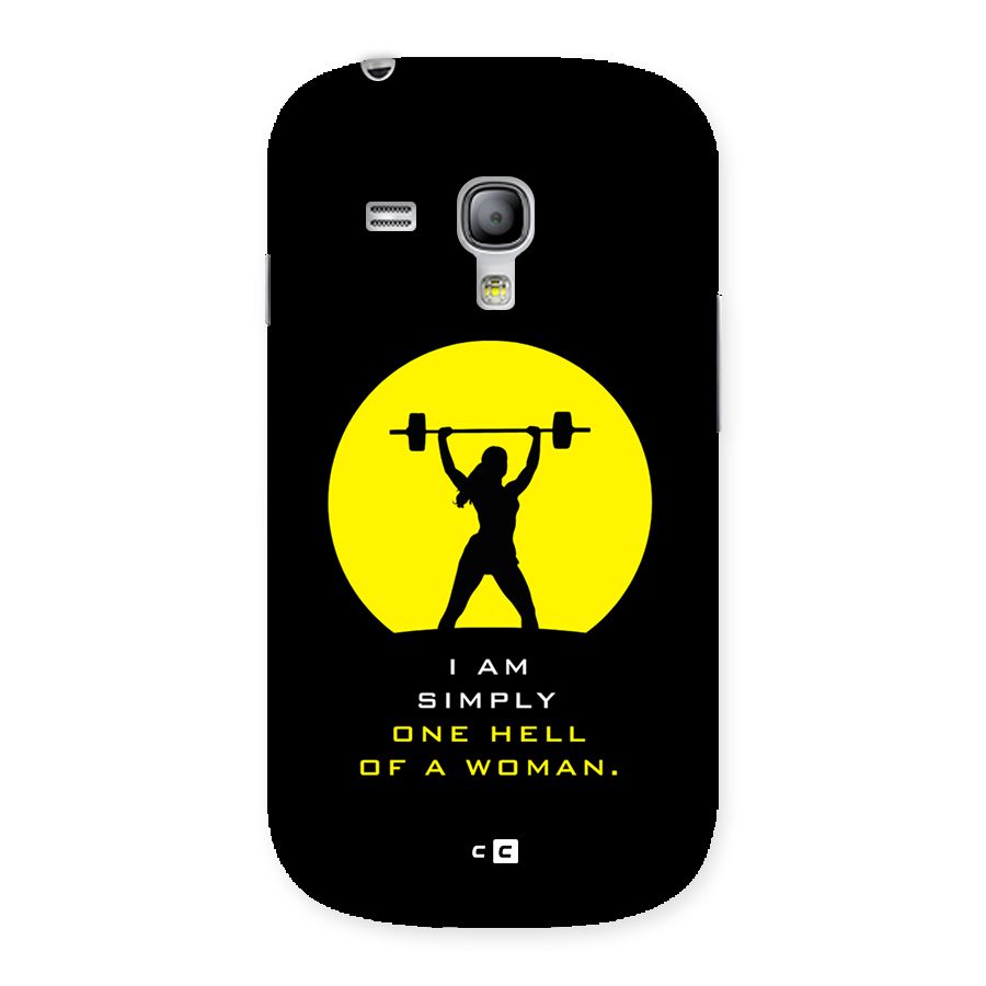 Hell Women Back Case for Galaxy S3 Mini