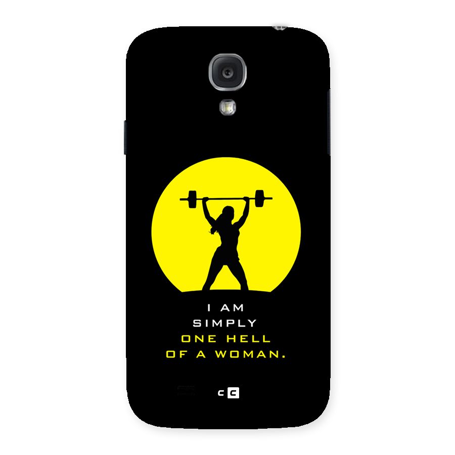 Hell Women Back Case for Galaxy S4