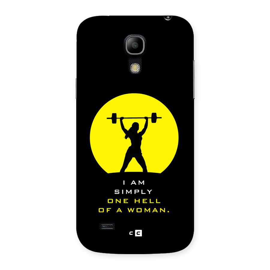Hell Women Back Case for Galaxy S4 Mini