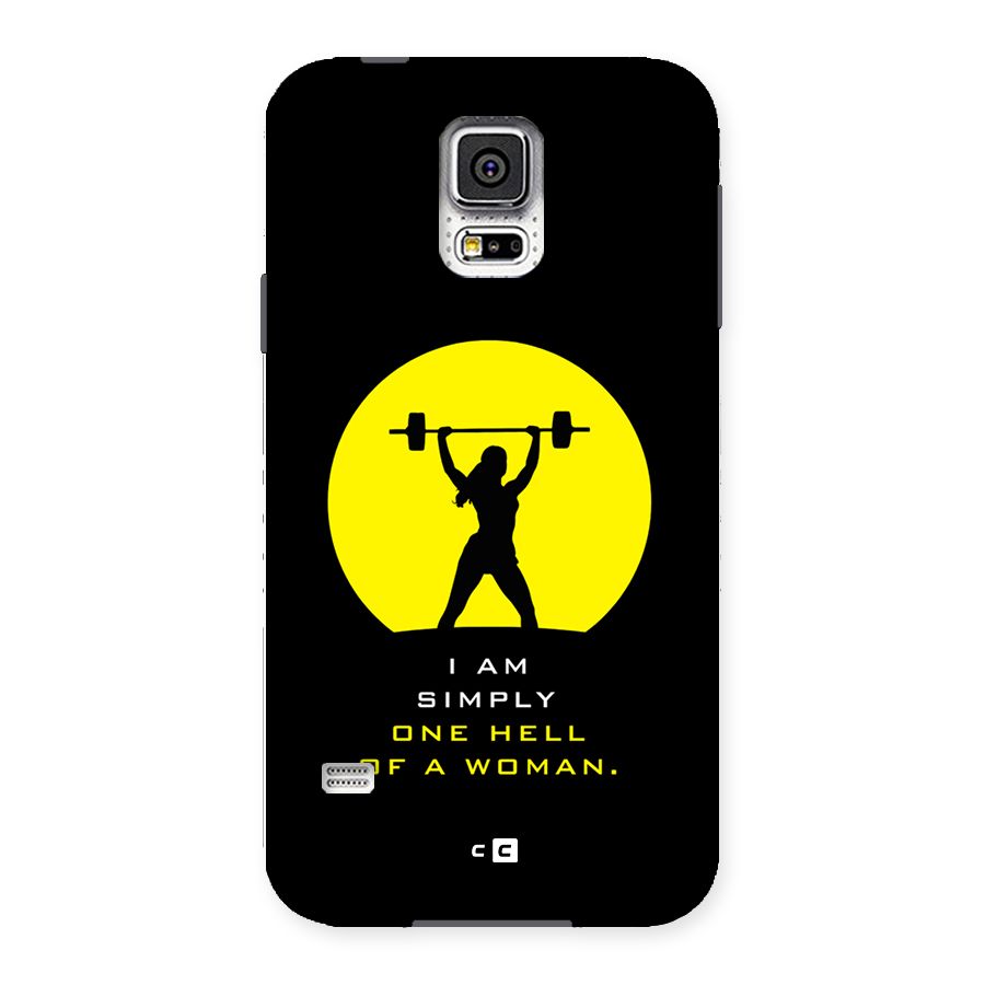 Hell Women Back Case for Galaxy S5