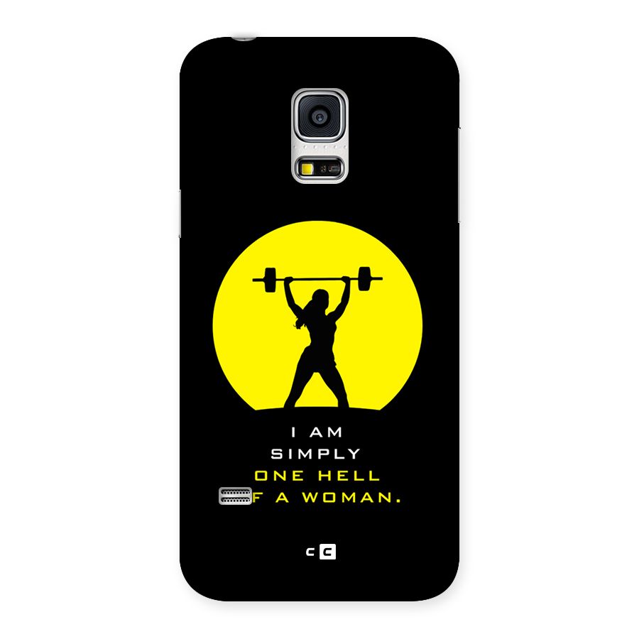 Hell Women Back Case for Galaxy S5 Mini