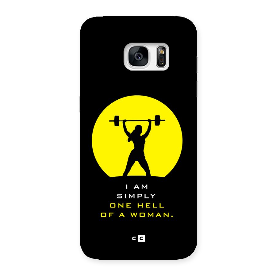 Hell Women Back Case for Galaxy S7 Edge
