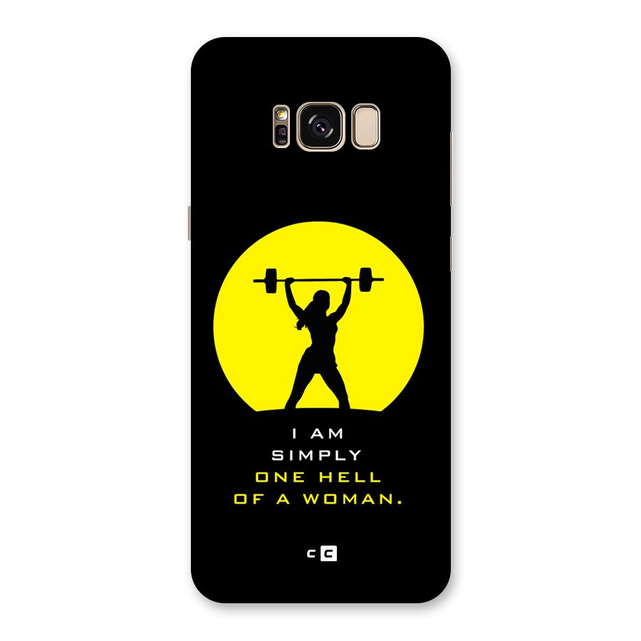 Hell Women Back Case for Galaxy S8 Plus