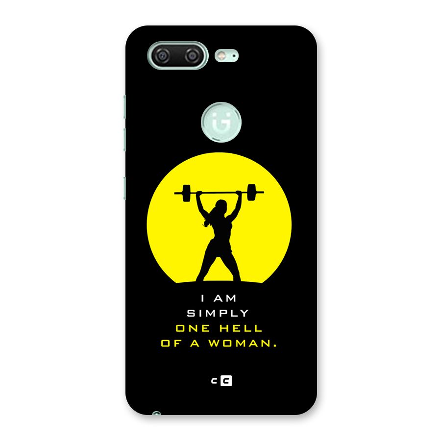 Hell Women Back Case for Gionee S10