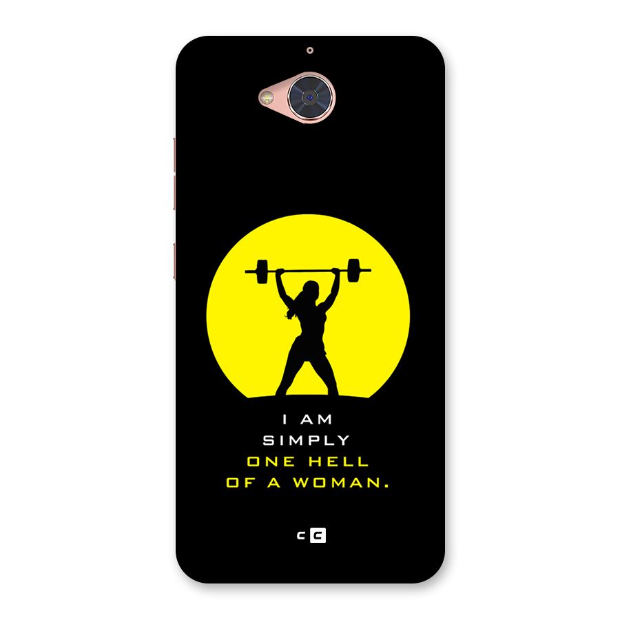Hell Women Back Case for Gionee S6 Pro