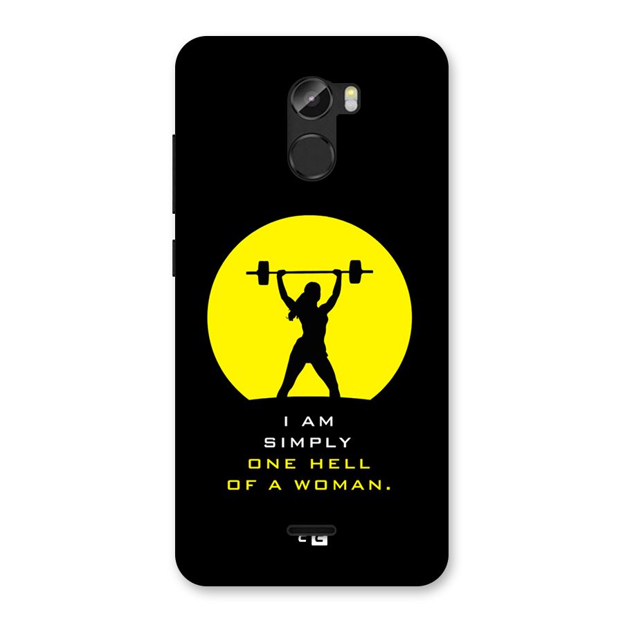 Hell Women Back Case for Gionee X1