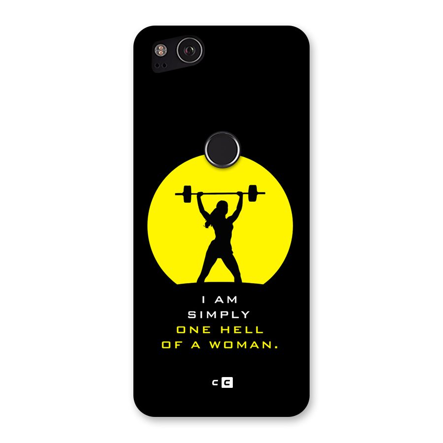 Hell Women Back Case for Google Pixel 2