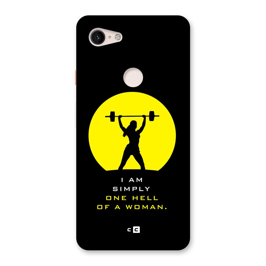 Hell Women Back Case for Google Pixel 3 XL