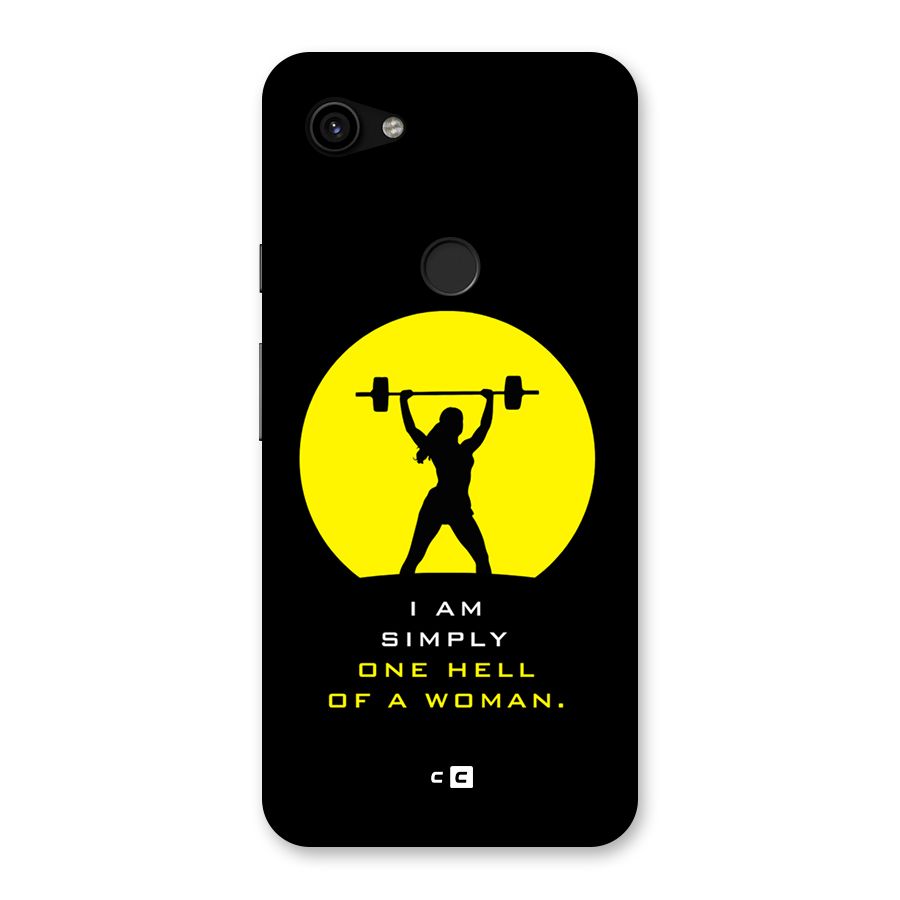 Hell Women Back Case for Google Pixel 3a XL
