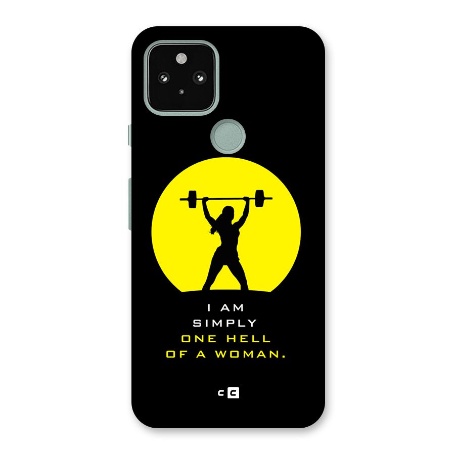 Hell Women Back Case for Google Pixel 5
