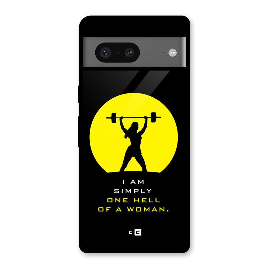 Hell Women Glass Back Case for Google Pixel 7