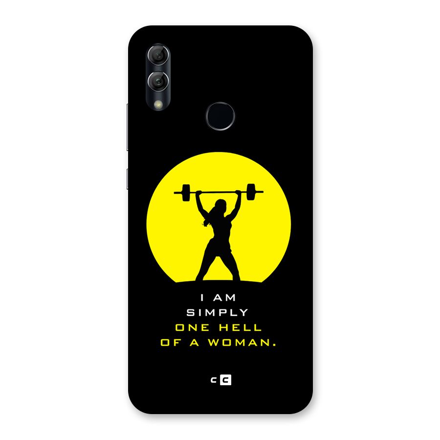 Hell Women Back Case for Honor 10 Lite