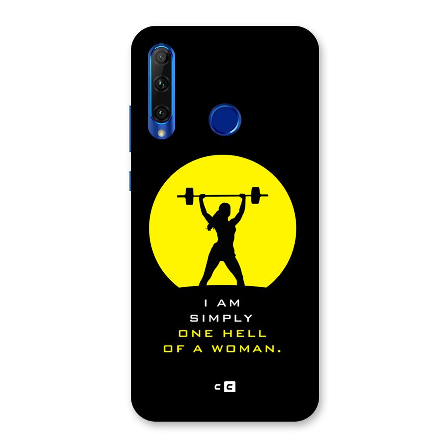 Hell Women Back Case for Honor 20i