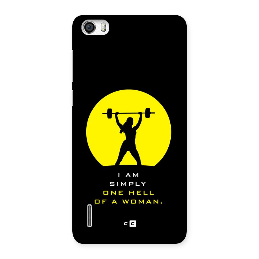 Hell Women Back Case for Honor 6