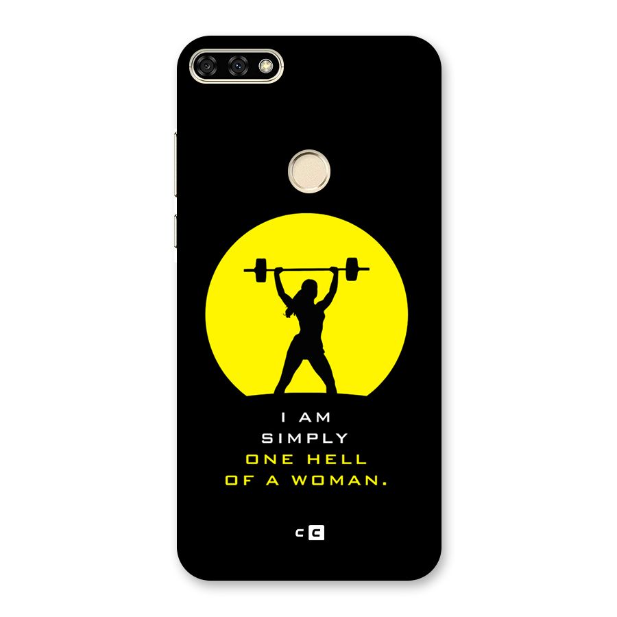 Hell Women Back Case for Honor 7A
