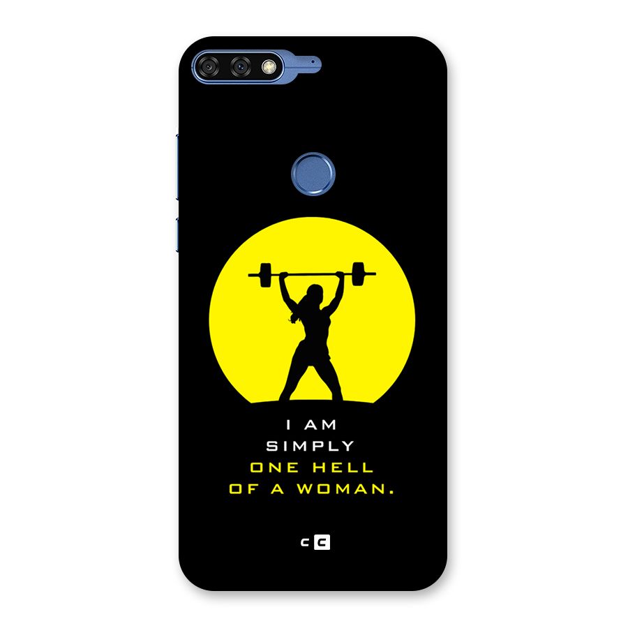 Hell Women Back Case for Honor 7C