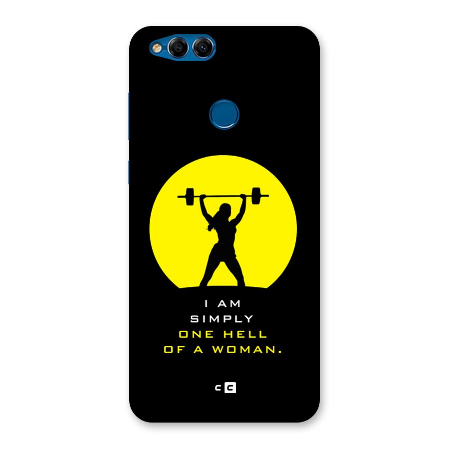Hell Women Back Case for Honor 7X