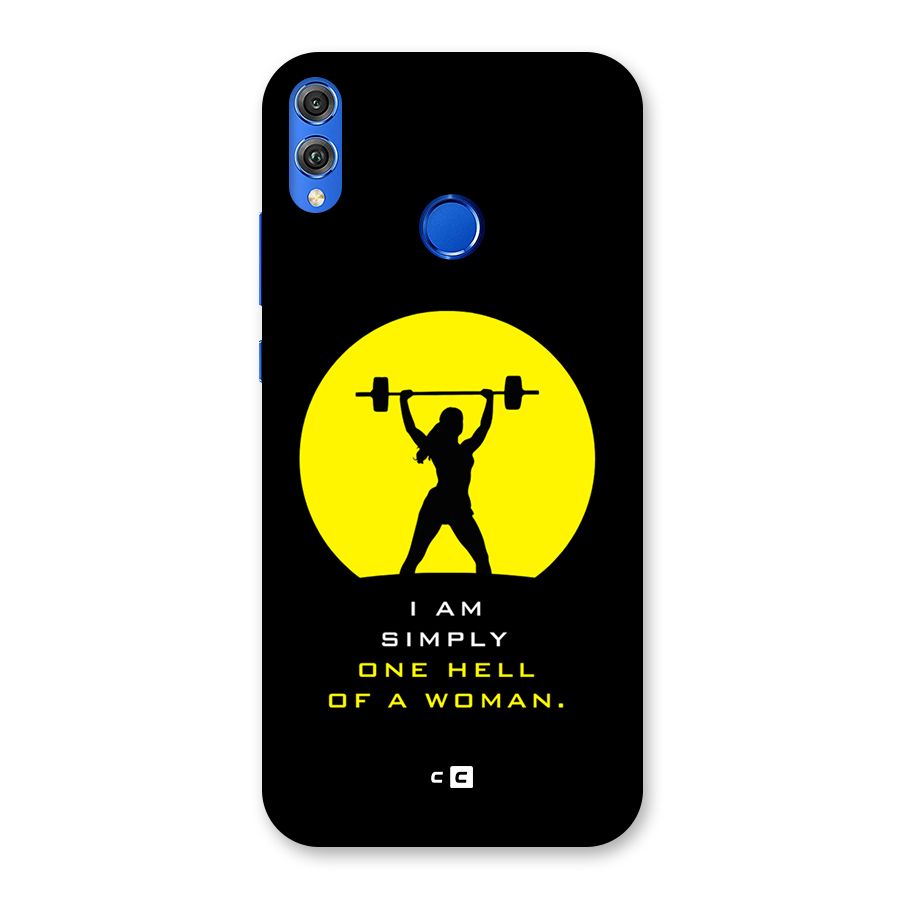 Hell Women Back Case for Honor 8X