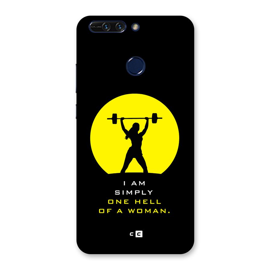 Hell Women Back Case for Honor 8 Pro