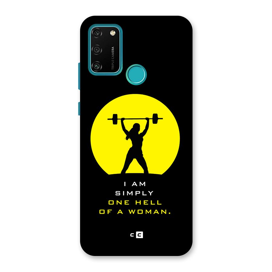 Hell Women Back Case for Honor 9A
