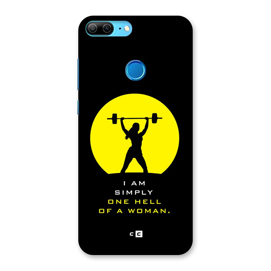 Hell Women Back Case for Honor 9 Lite