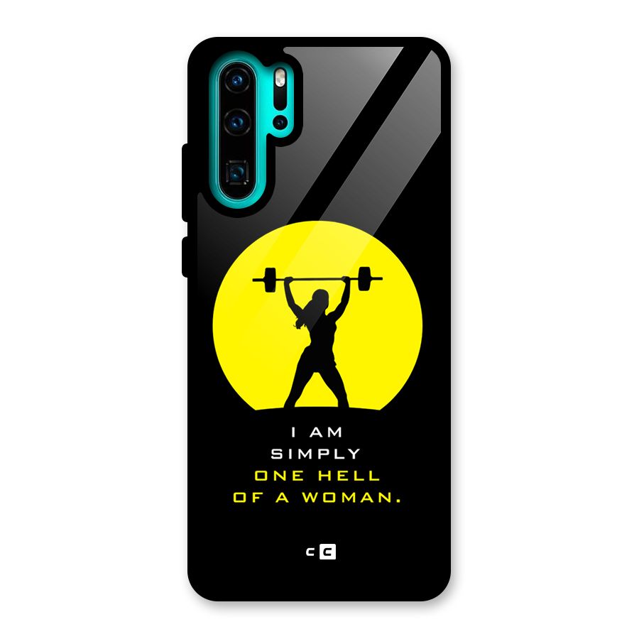 Hell Women Glass Back Case for Huawei P30 Pro
