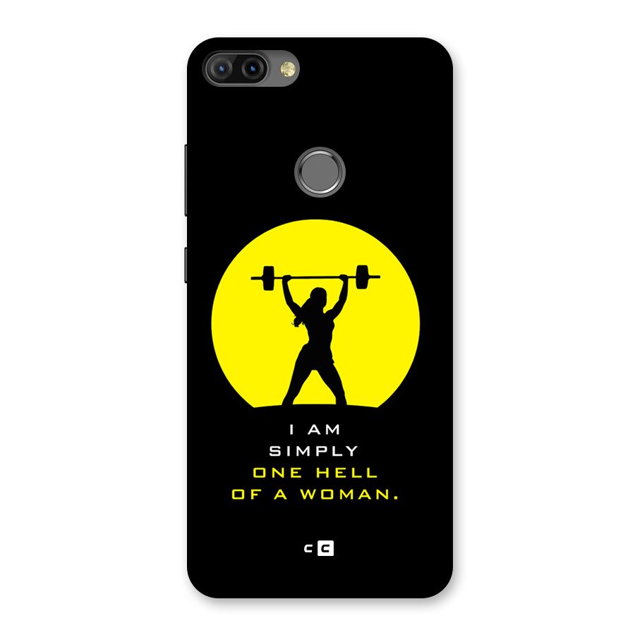 Hell Women Back Case for Infinix Hot 6 Pro