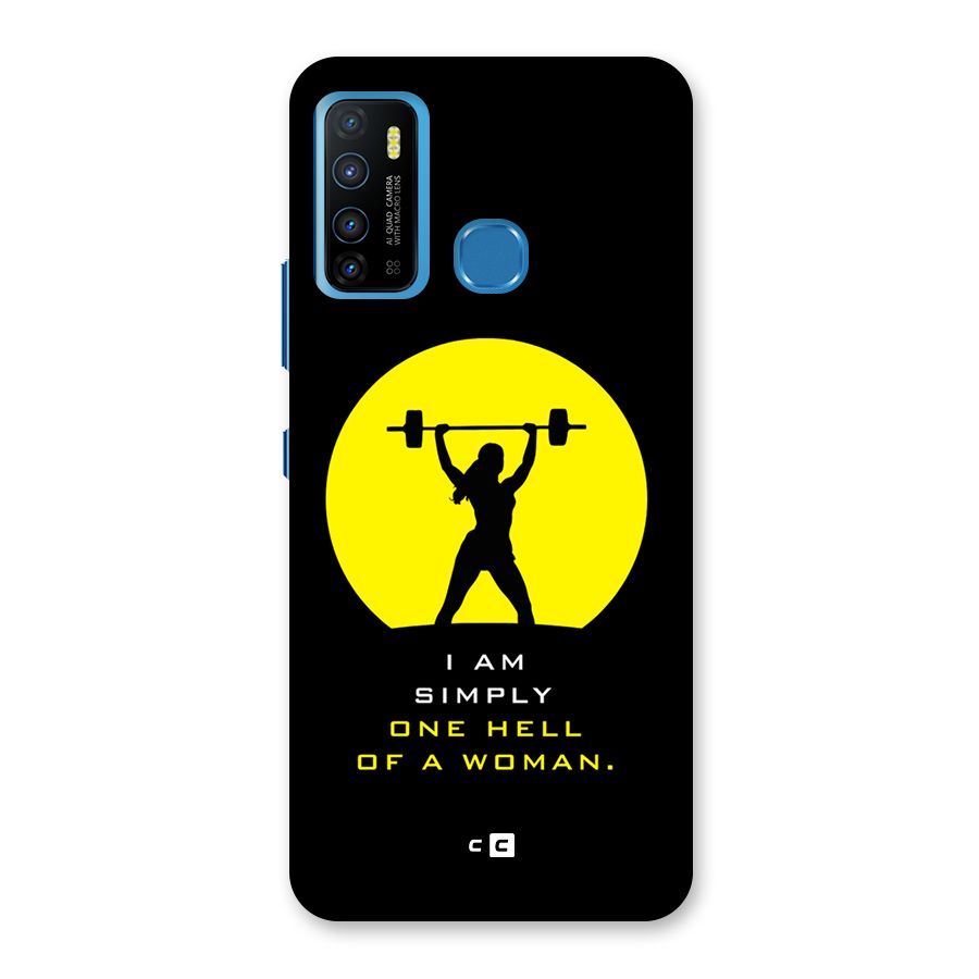 Hell Women Back Case for Infinix Hot 9
