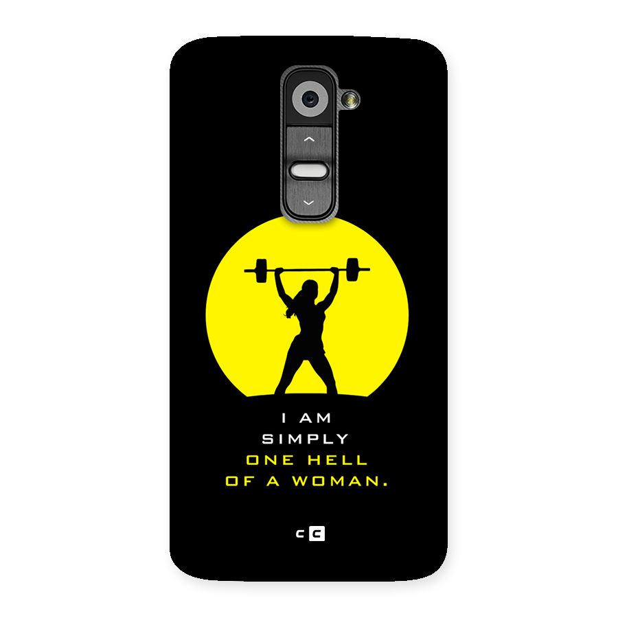 Hell Women Back Case for LG G2