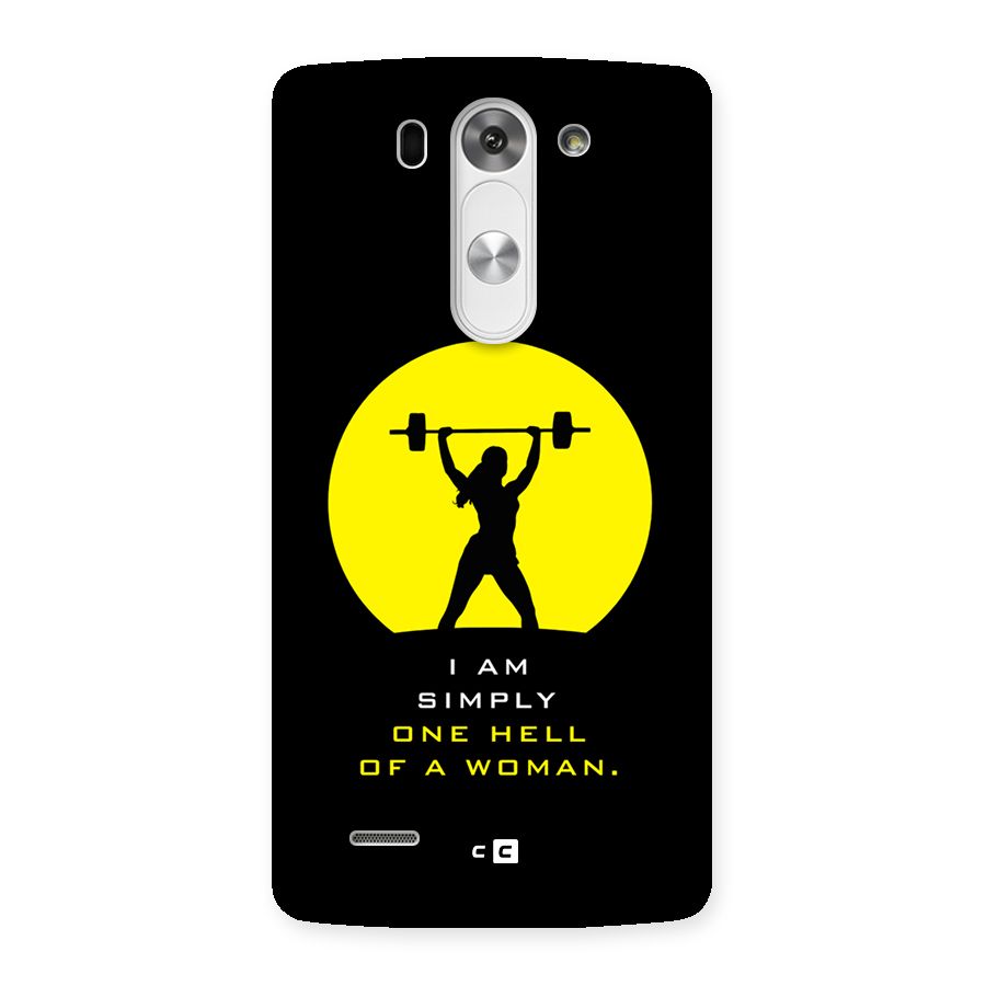 Hell Women Back Case for LG G3 Mini