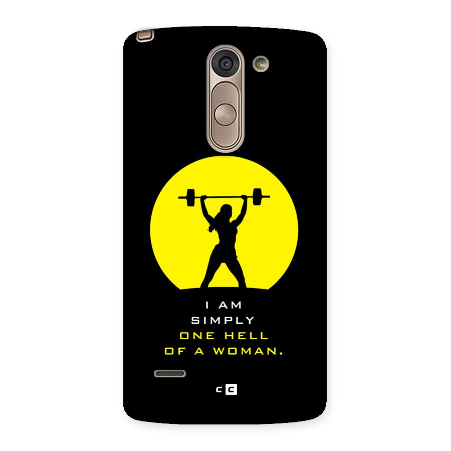 Hell Women Back Case for LG G3 Stylus