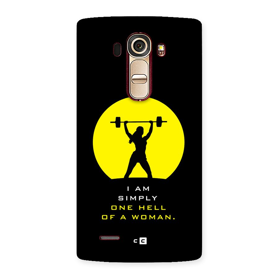 Hell Women Back Case for LG G4