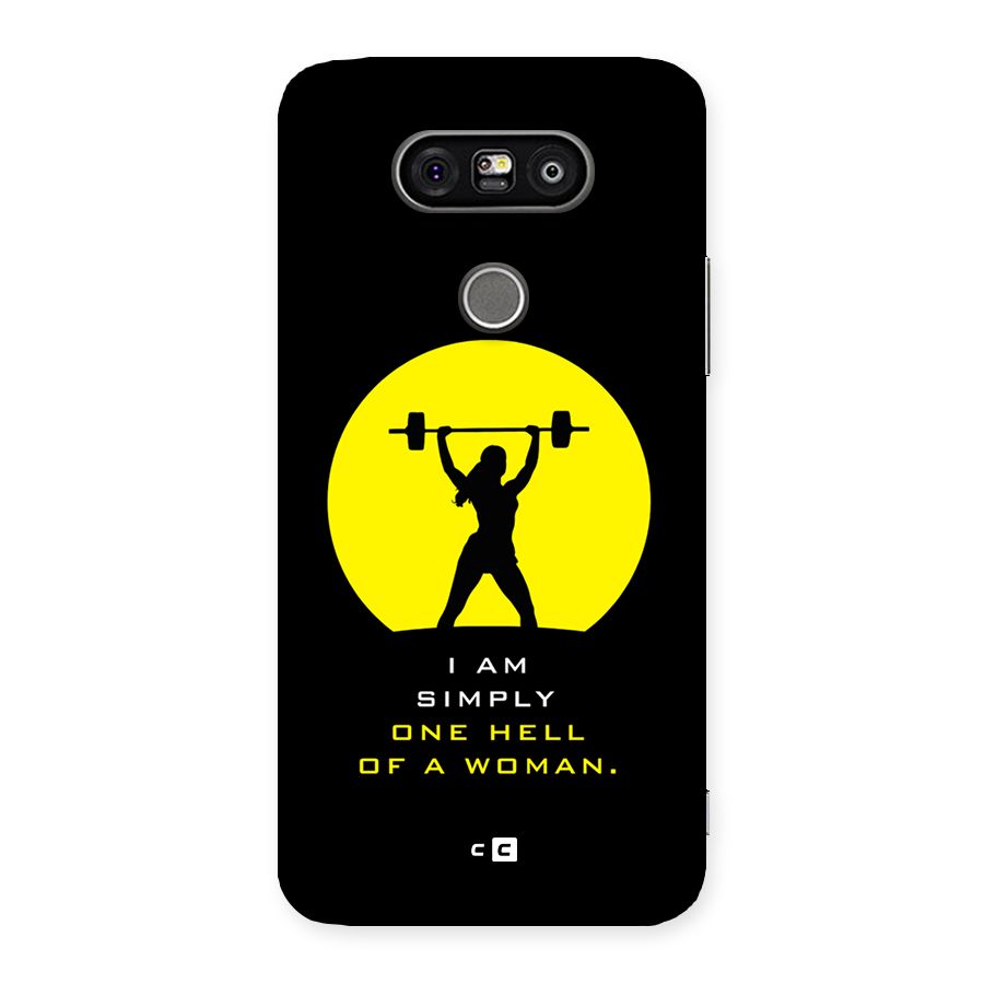 Hell Women Back Case for LG G5