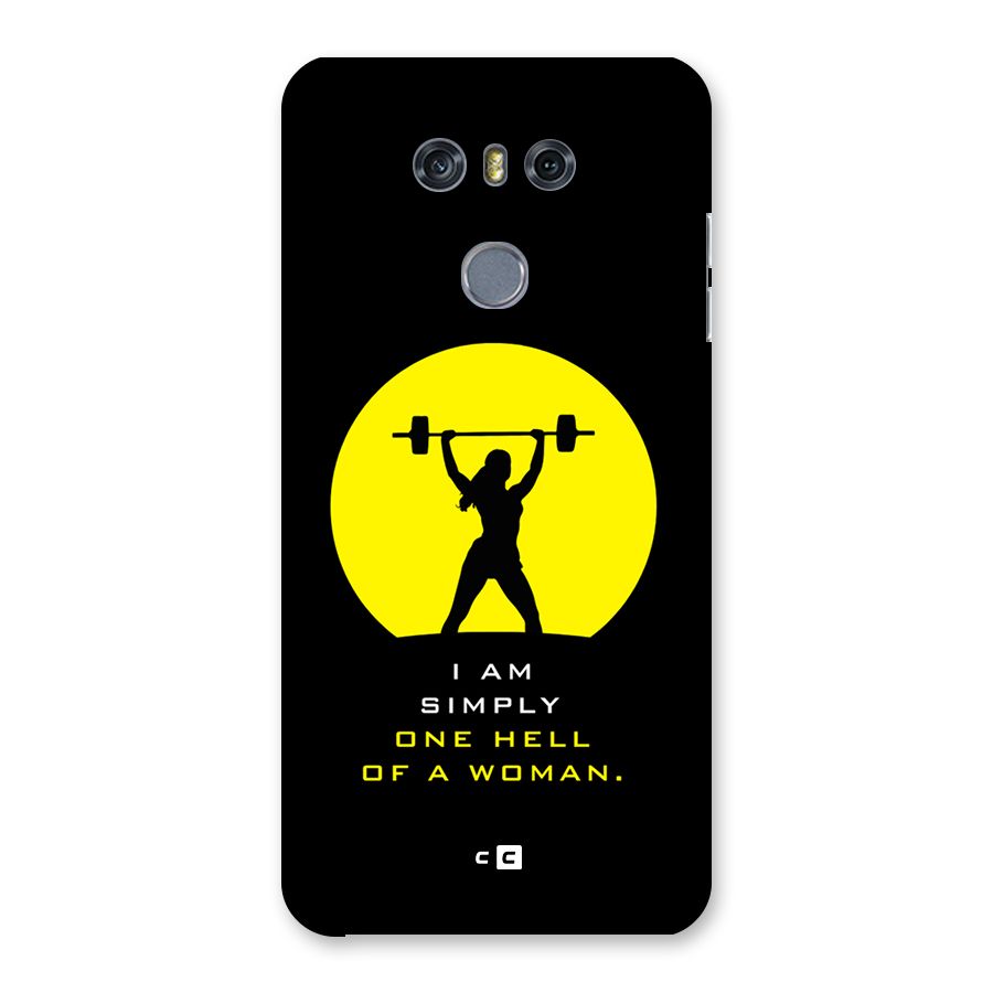 Hell Women Back Case for LG G6