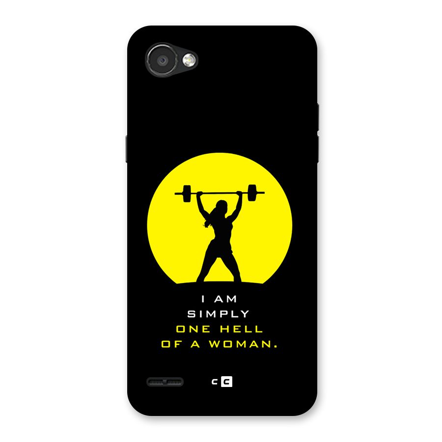 Hell Women Back Case for LG Q6