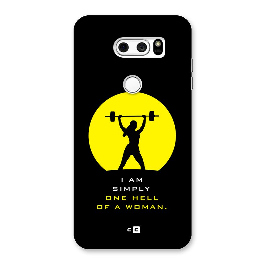Hell Women Back Case for LG V30