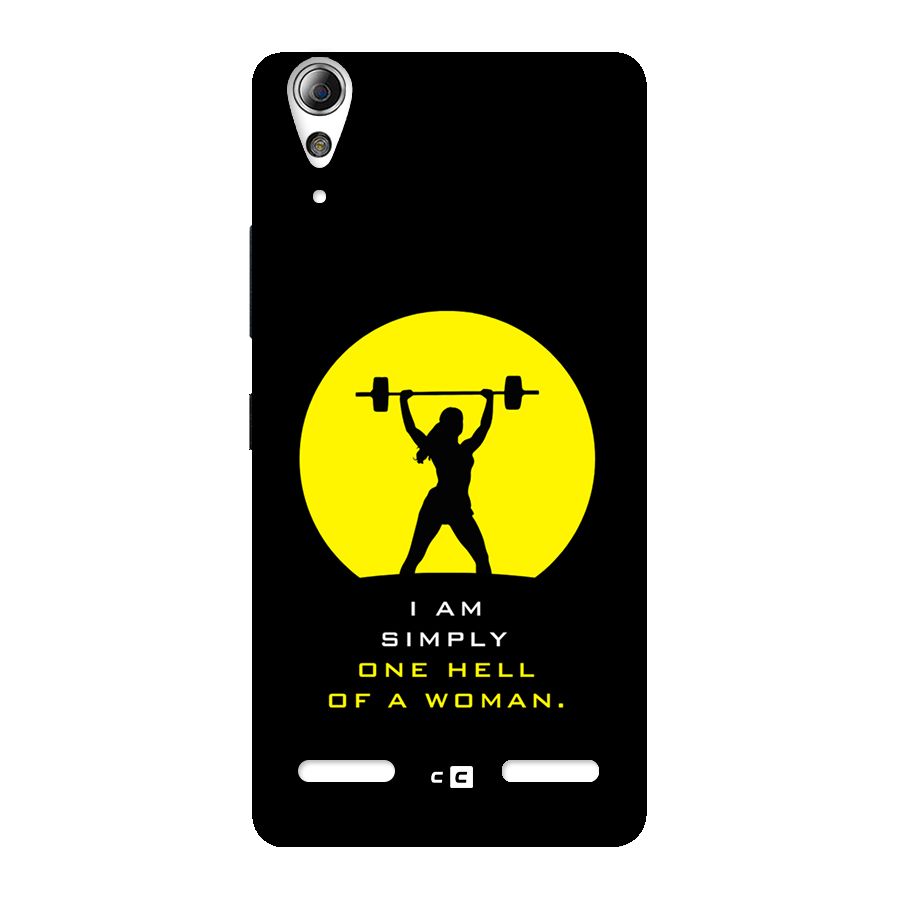 Hell Women Back Case for Lenovo A6000 Plus