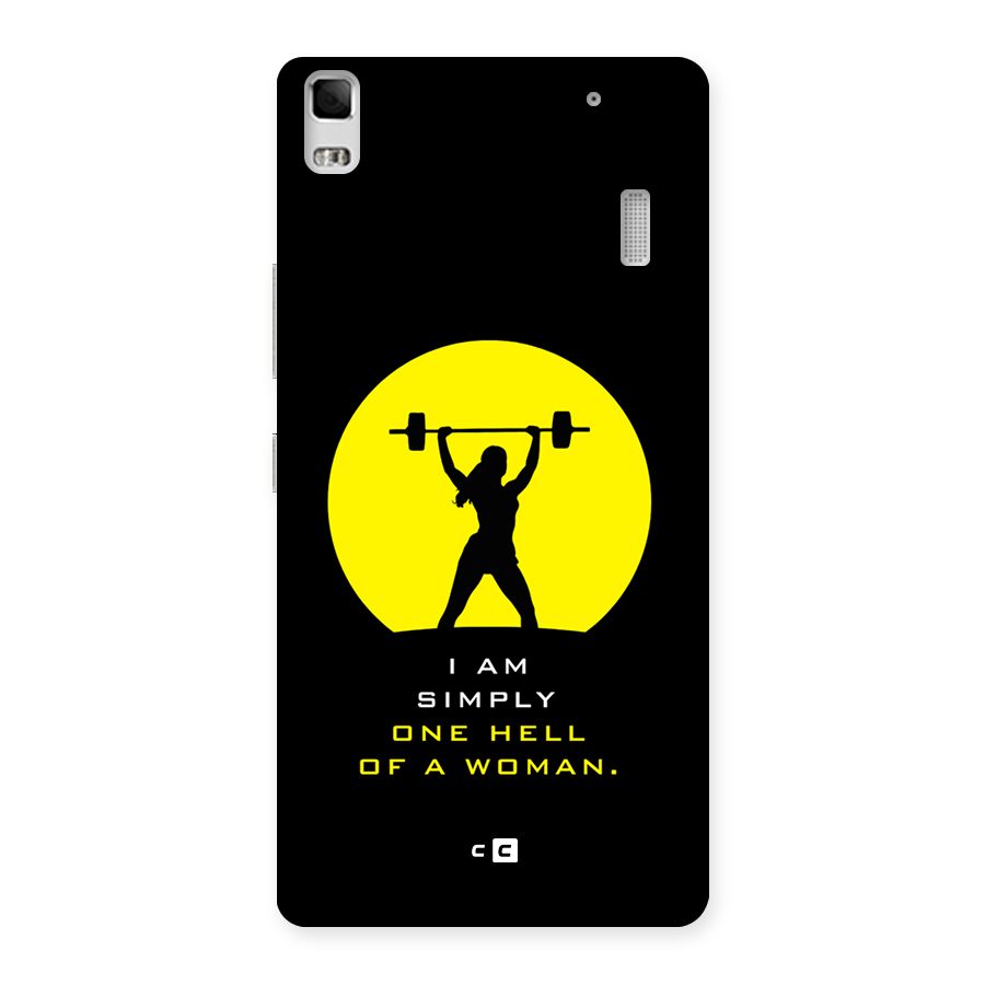 Hell Women Back Case for Lenovo K3 Note