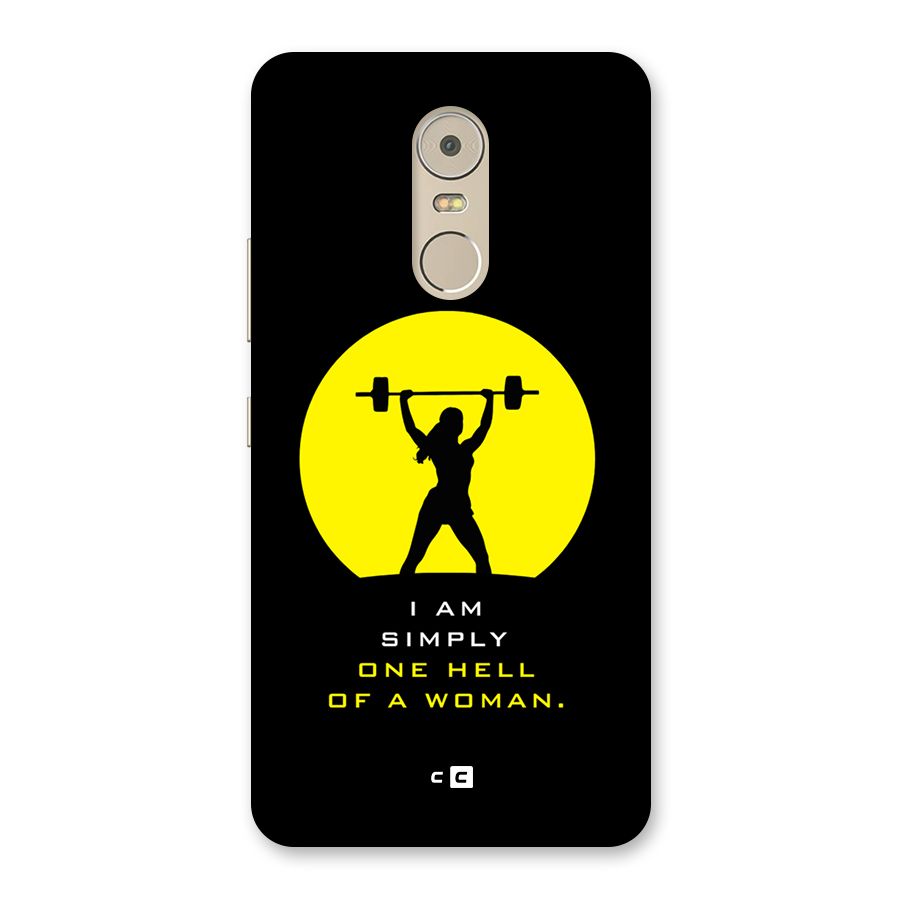 Hell Women Back Case for Lenovo K6 Note