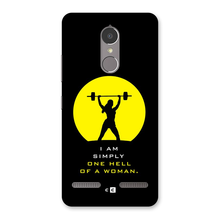 Hell Women Back Case for Lenovo K6 Power