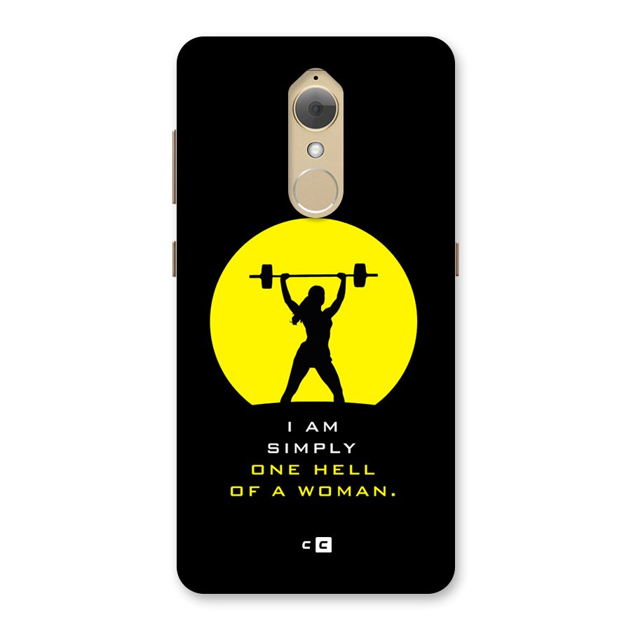 Hell Women Back Case for Lenovo K8