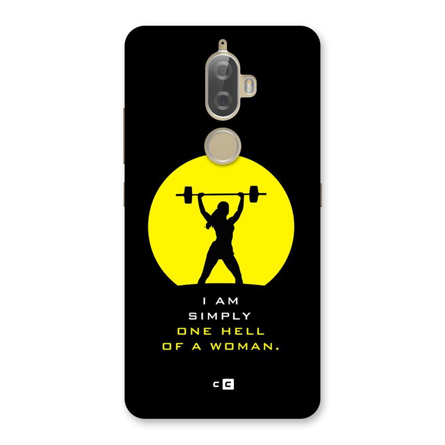 Hell Women Back Case for Lenovo K8 Plus