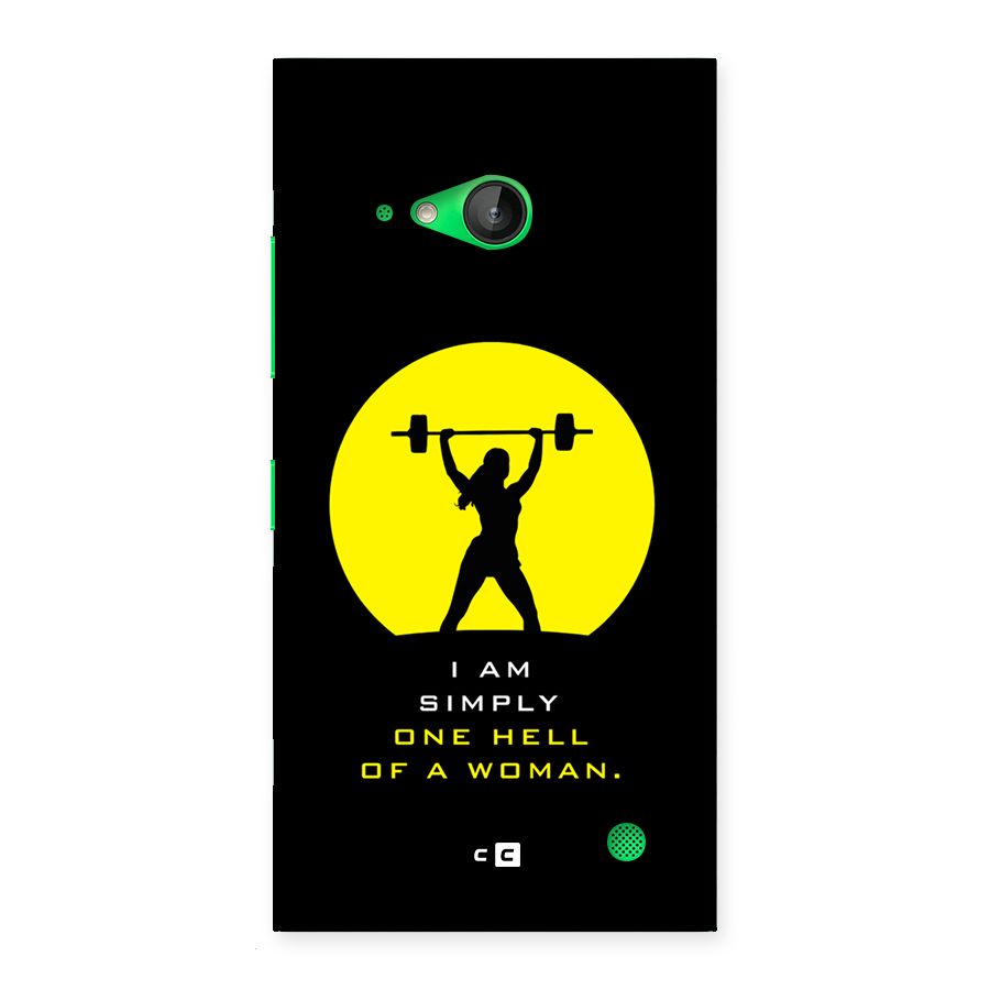 Hell Women Back Case for Lumia 730