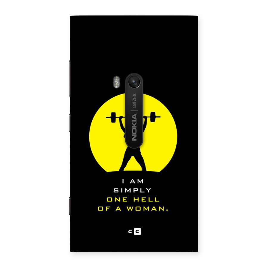 Hell Women Back Case for Lumia 920