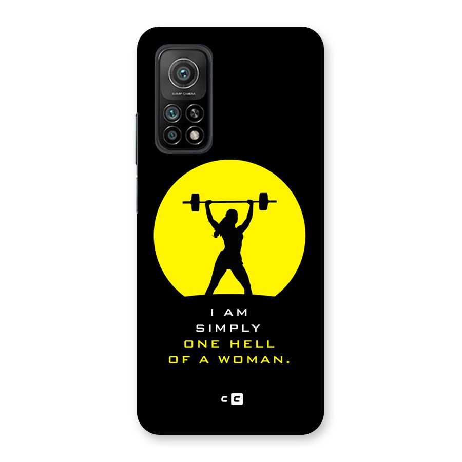 Hell Women Back Case for Mi 10T 5G