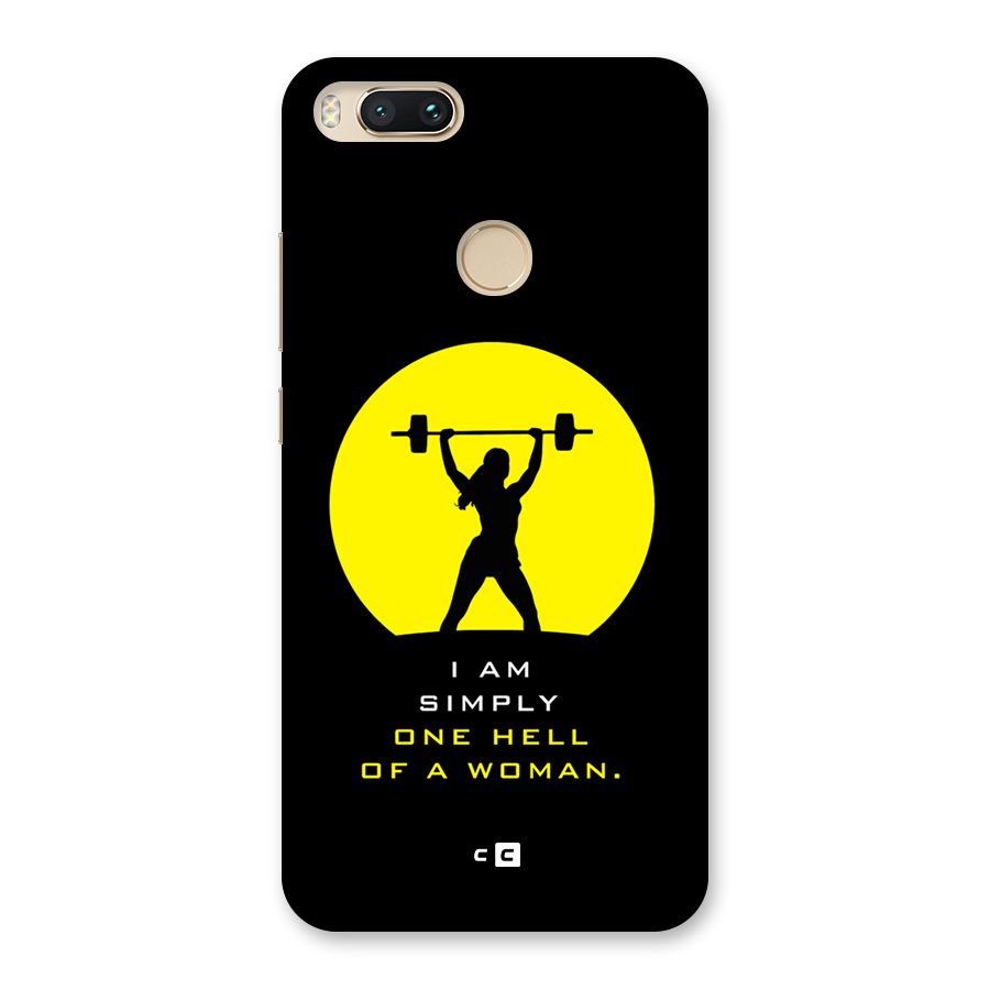 Hell Women Back Case for Mi A1