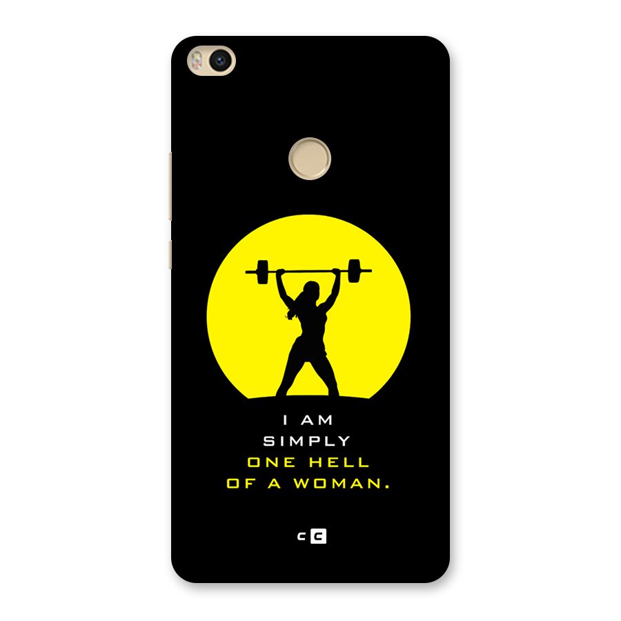 Hell Women Back Case for Mi Max 2